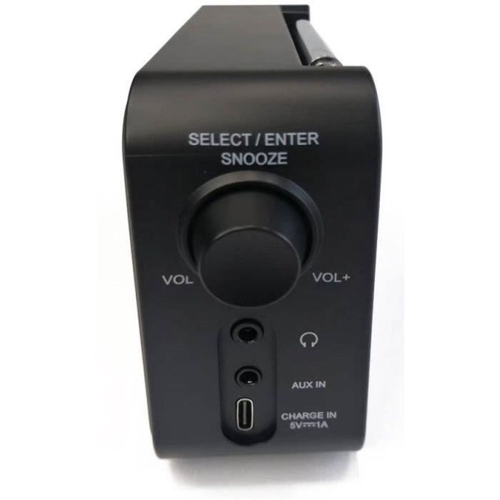 Radio portable DAB+ et FM - CGV - DR7+ - Écran couleur TFT 2,4 - Prise casque - Éco-consommation