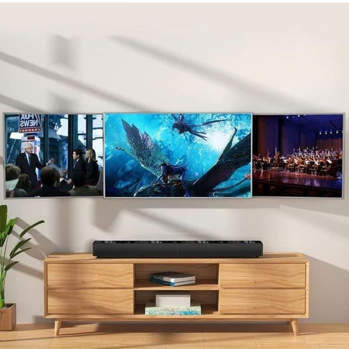 Barre de son - CGV - BDS ALTO - Subwoofers intégrés - 80W - HDMI ARC et Optique