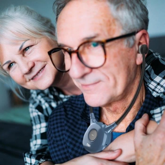 Casque sans fil TV/HIFI - CGV - DOLFIN SAPHIR - Assistant auditif - Micro intégré - Prise optique