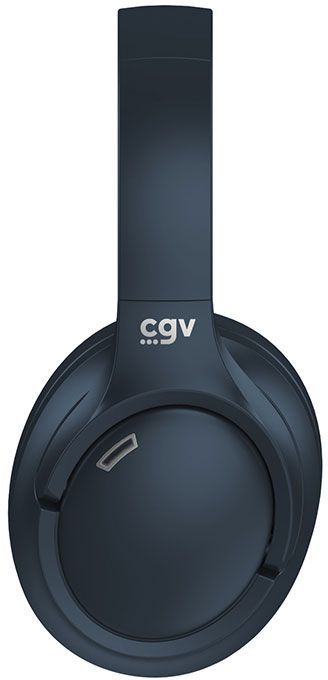 Casque Bluetooth - CGV - SonicVibe ANC - Réduction active du bruit - Microphone intégré - Égaliseur personalisable - Bleu