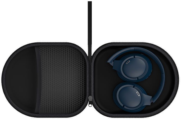 Casque Bluetooth - CGV - SonicVibe ANC - Réduction active du bruit - Microphone intégré - Égaliseur personalisable - Bleu
