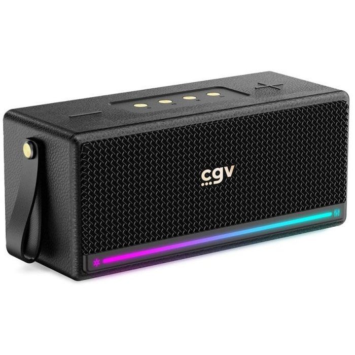 Enceinte Bluetooth - CGV - 50910 - SolidVibe Max - Subwoffer 20W (2x10W)