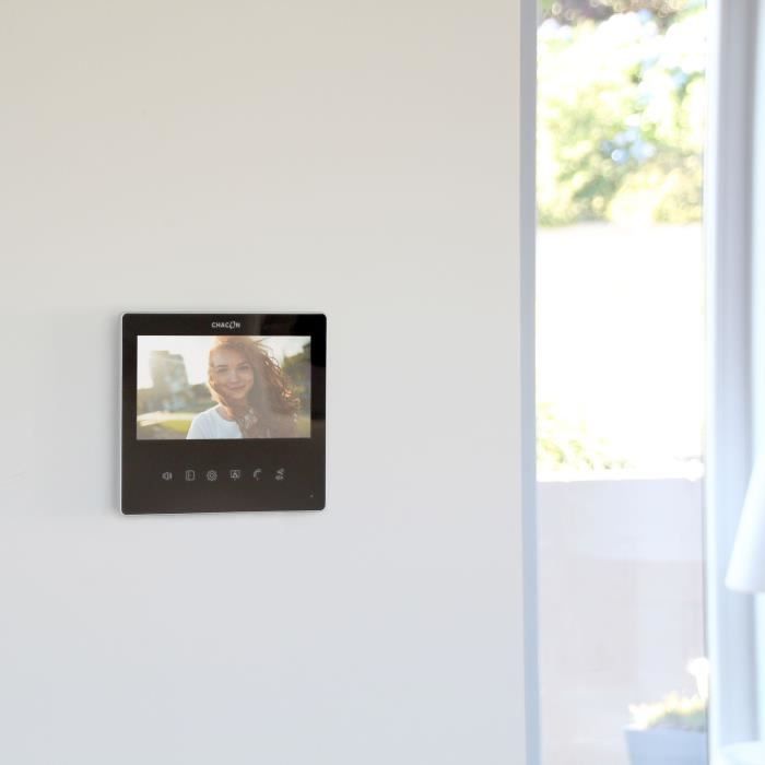 VidÈophone - CHACON - 2 dils - 7 - Ultra slim - Noir