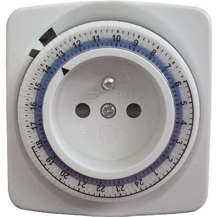 CHACON Programmateur mÈcanique carrÈ