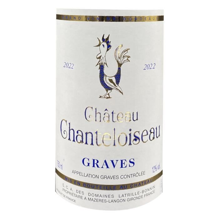 Château Chanteloiseau 2024 Graves - Vin blanc de Bordeaux