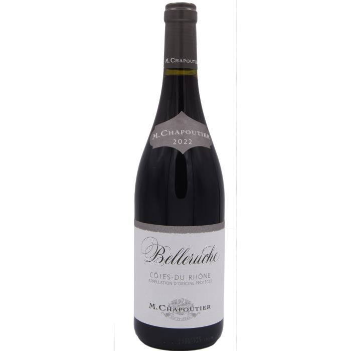 Maison Chapoutier CuvÈe Belleruche 2023 CÙtes-du-RhÙne - Vin rouge de la VallÈe du RhÙne