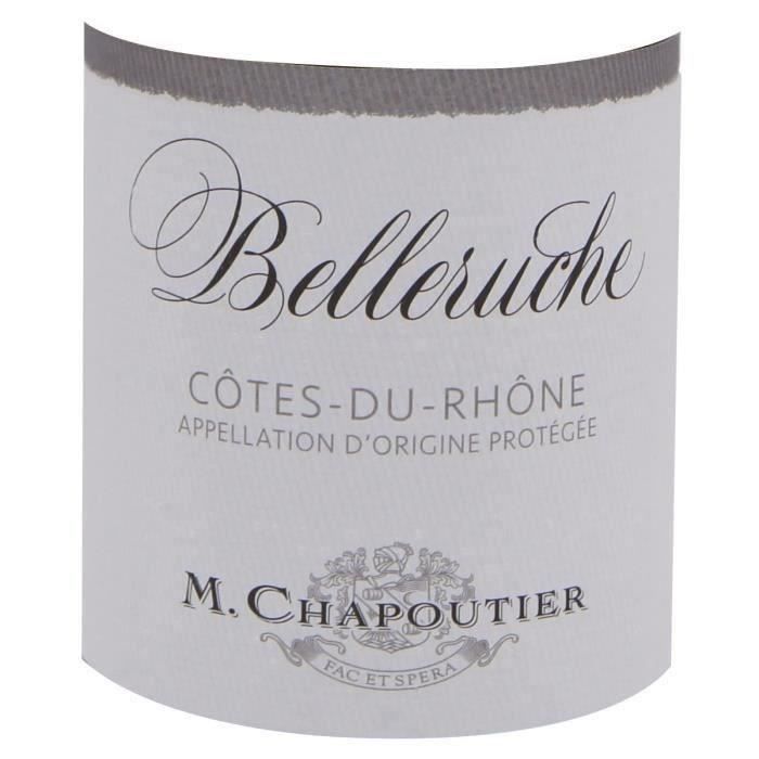 Maison Chapoutier 2024 Côtes-du-Rhône - Vin rouge de la V Cuvée Belleruche allée du Rhône