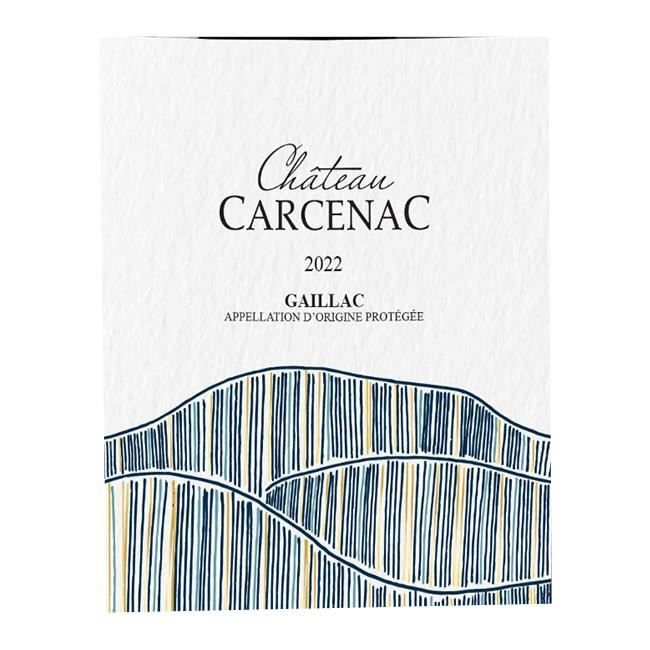 Château Carcenac 2022 Gaillac - Vin rouge du Sud Ouest