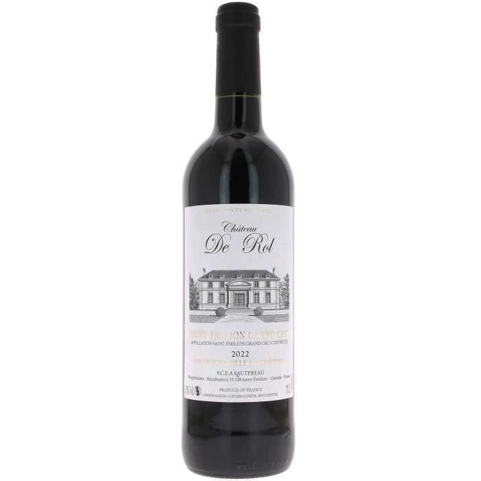 Château de Rol 2022 Saint-Emilion Grand Cru - Vin rouge de Bordeaux