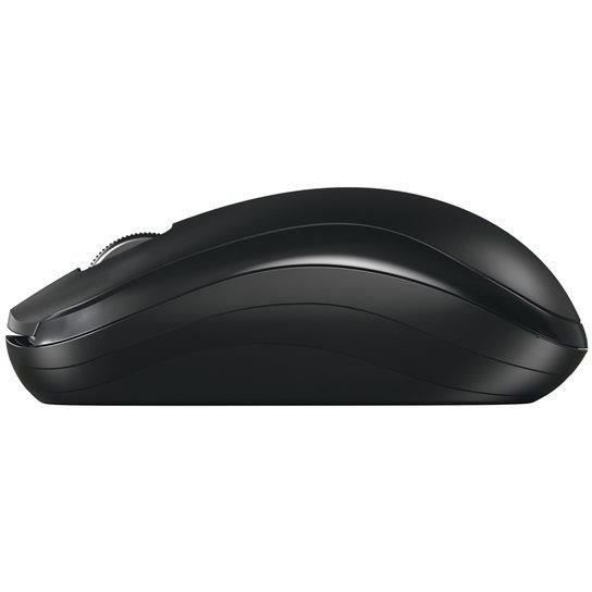 Souris compacte sans fil 2,4 GHz - CHERRY MW 2200 - Portable avec nano-récepteur USB - Noir
