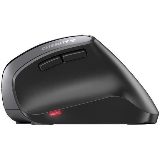 Souris sans fil ergonomique - CHERRY MW 4500 - Pour soulager le poignet avec inclinaison a 45° - Noir