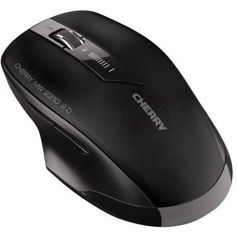 Souris sans fil 2,4 GHz - CHERRY MW 2310 2.0 - Nano-récepteur USB - Noir