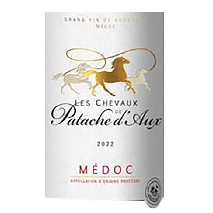 Chevaux de Patache d'Aux 2022 Médoc - Vin rouge de Bordeaux
