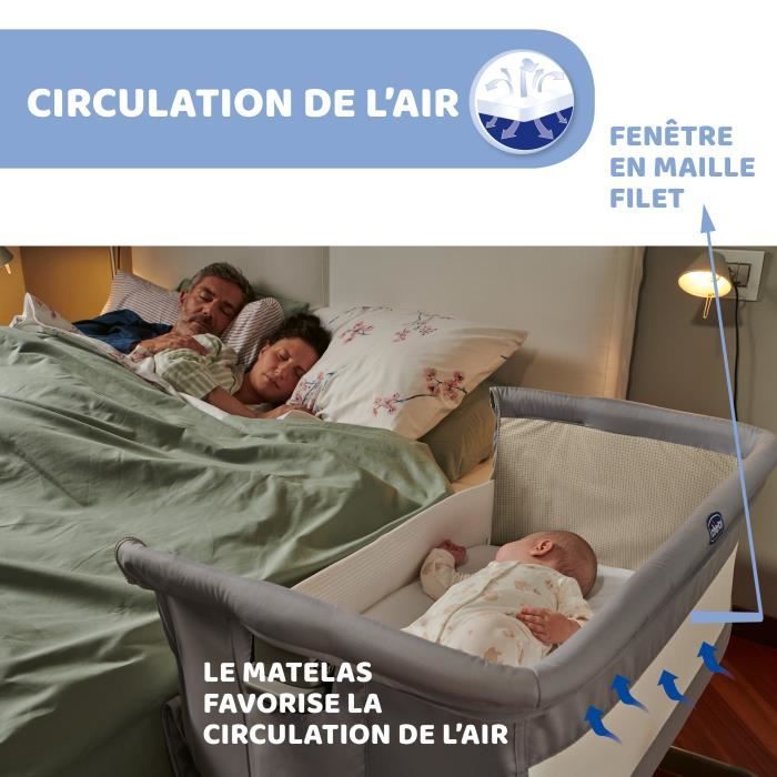 CHICCO - Next2Me Lit BÈbÈ Berceau Cododo - Sand