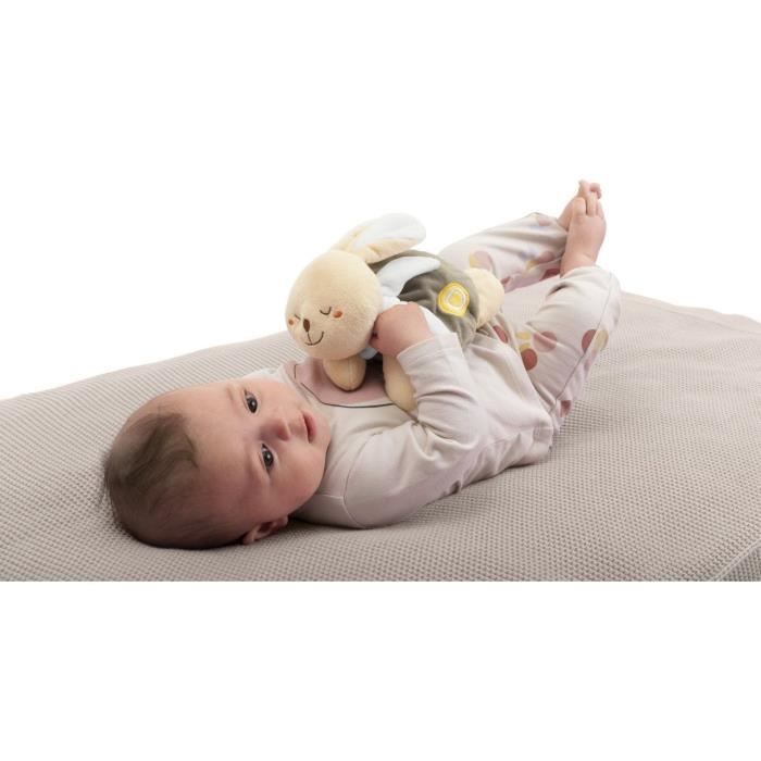 Peluche chauffante Lapin - CHICCO - Beige - Des la naissance