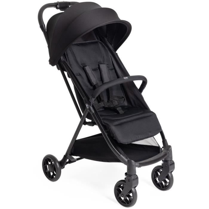 CHICCO - Poussette citadine - Urbino - 4 roues - Noir