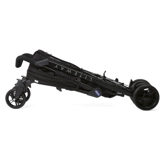 Poussette Liteway 4 Jet Black - CHICCO - Poussette citadine - Mixte - Jusqu'a 22 kg - BÈbÈ