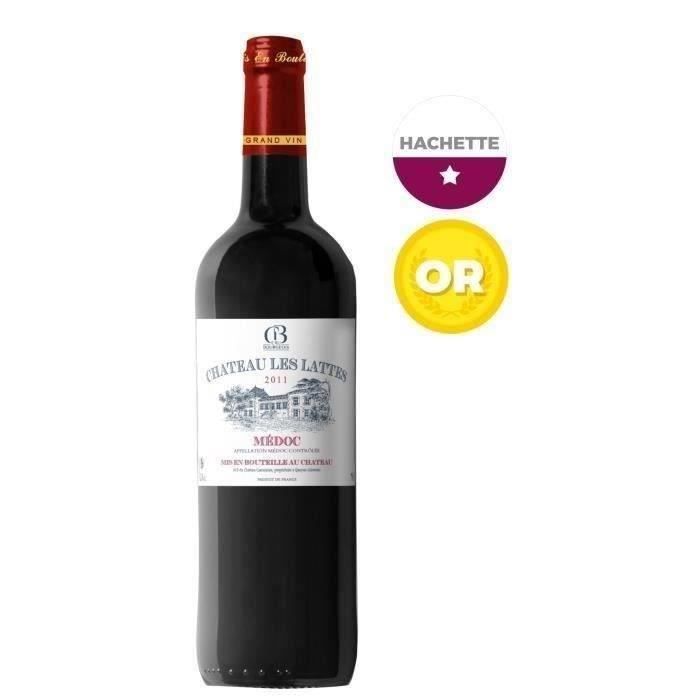 Château Les Lattes 2011 Médoc Cru Bourgeois - Vin Rouge du Bordelais