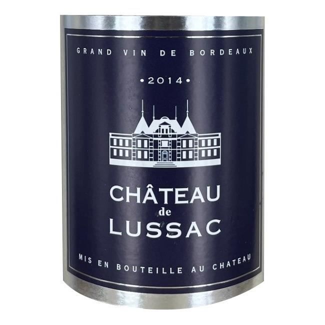 Château de Lussac 2014 Lussac Saint Emilion - Vin rouge de Bordeaux