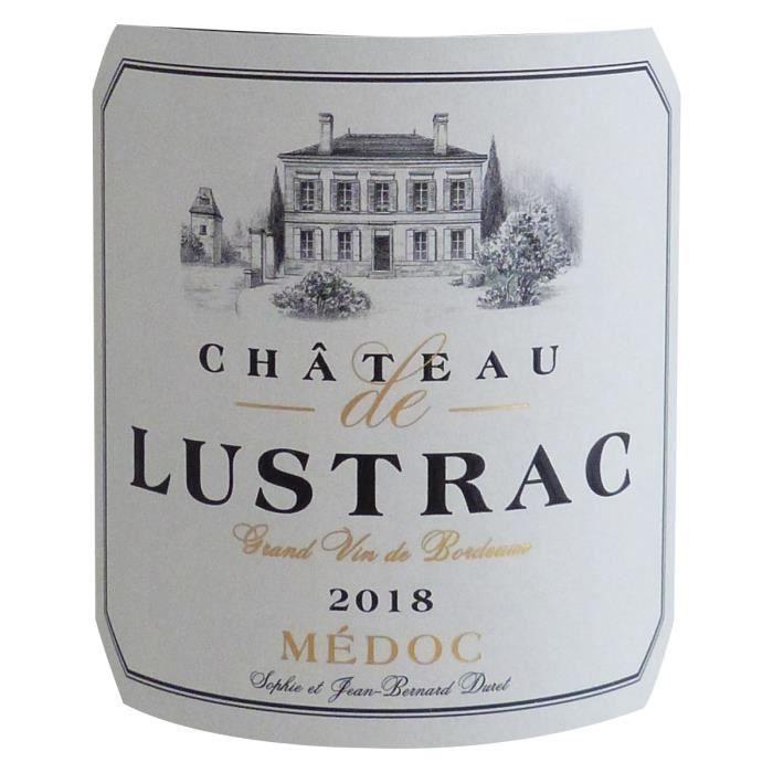Château Lustrac 2018 Médoc - Vin rouge de Bordeaux