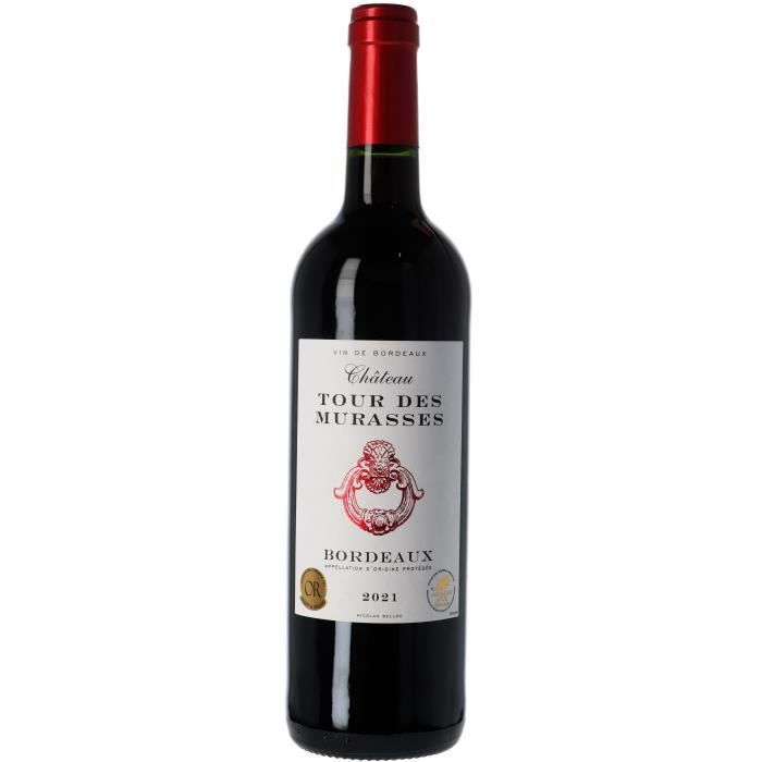Château Tour des Murasses 2021 Bordeaux - Vin rouge de Bordeaux