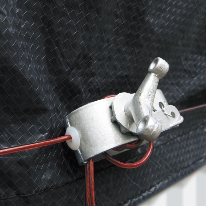 GRE - B‚che d'hivernage pour piscine tubulaire hors sol ronde ÿ3,50m - 120g/m≤ - Protege des dÈbris et diminue l'Èvaporation