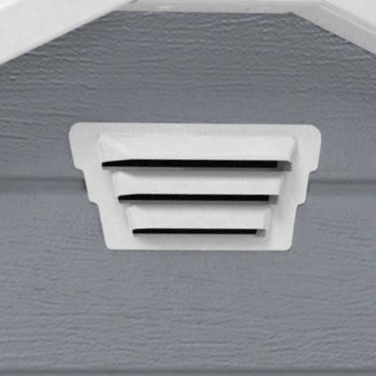 Abri de jardin 4,4 m² avec plancher KETER en résine Premium 86 Gris