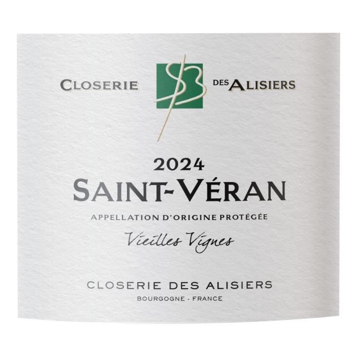 Closerie des Alisiers Vieilles Vignes 2024 Saint-Véran - Vin blanc de Bourgogne