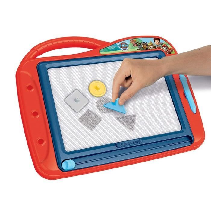 Ardoise magique - Pat'Patrouille - Clementoni - Rouge - Poids 870g - A partir de 4 ans