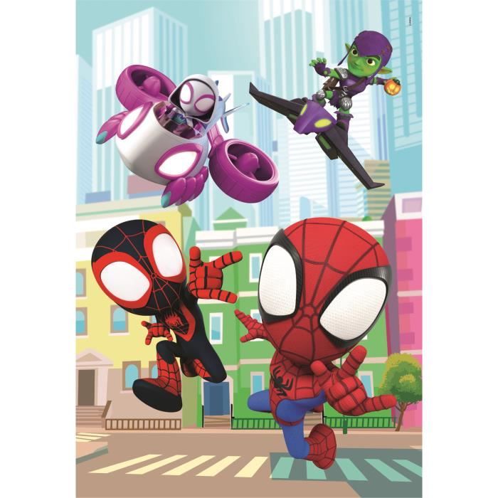 CLEMENTONI - 60 pieces Maxi - Spidey et ses amis extraordinaires