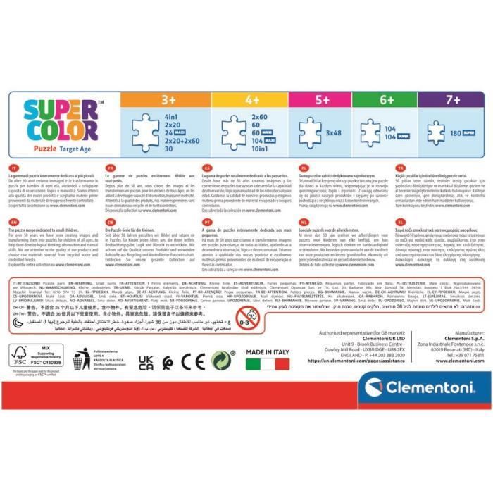 CLEMENTONI Puzzle104 pieces Jurassic World