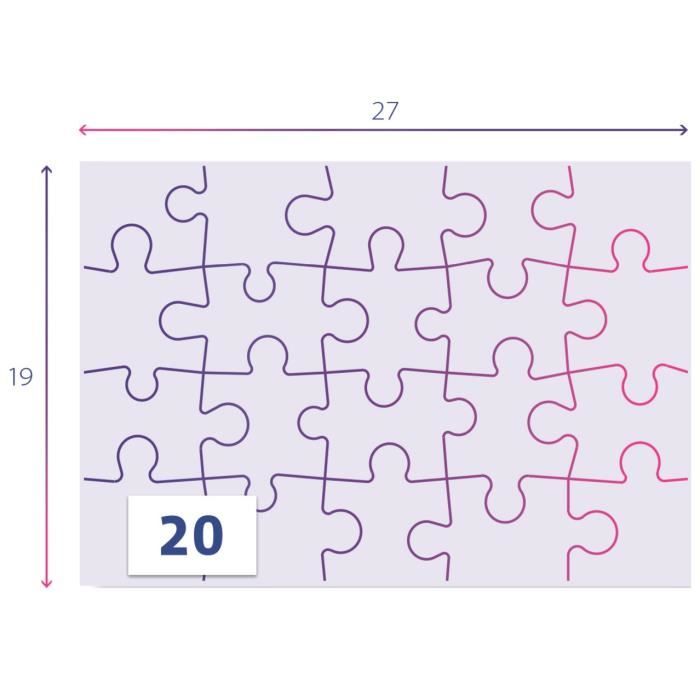 Puzzle Stitch 2x20 pieces, Pour enfants a partir de 3 ans, Theme dessins animés, CLEMENTONI