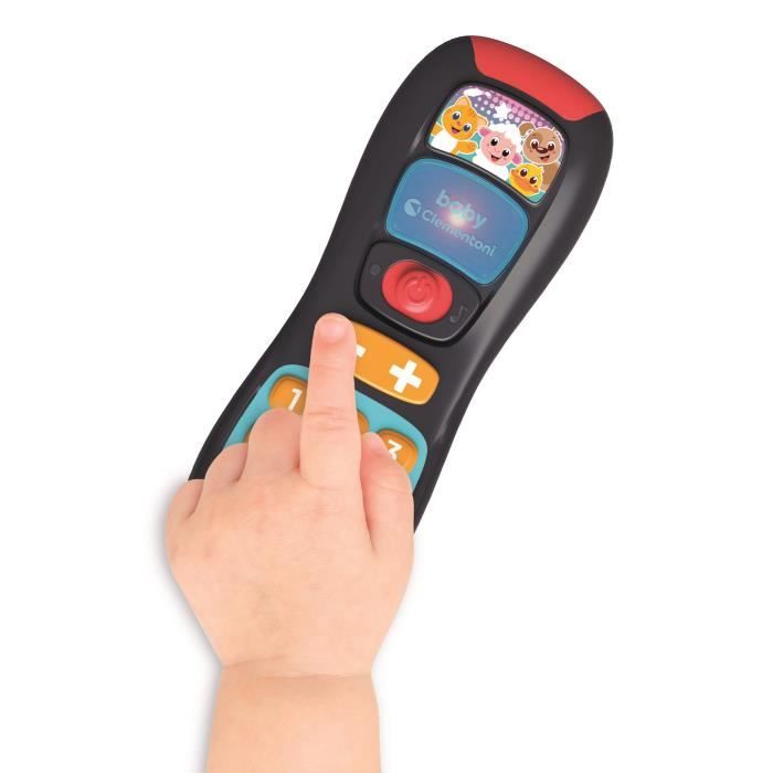 La télécommande de Bébé parlant - CLEMENTONI - Jeux d'éveil - Chansons, Lumieres et Effets sonores - Des 6 mois