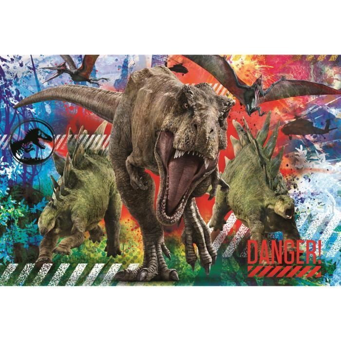 Puzzle enfant - Clementoni - Jurassic World - Moins de 100 pieces - Cinéma et publicité