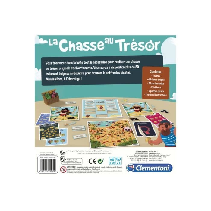 Clementoni - La chasse au trésor