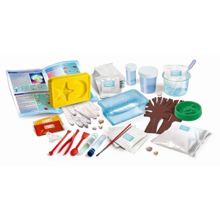 Clementoni - Science & Jeu - Les mÈga cristaux - CrÈation de cristaux - FabriquÈ en Italie