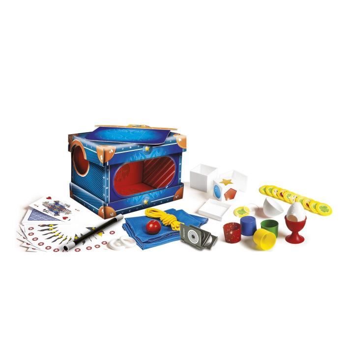 Coffret de magie - Clementoni - Le caisson magique - 80 tours - Disparition de bras