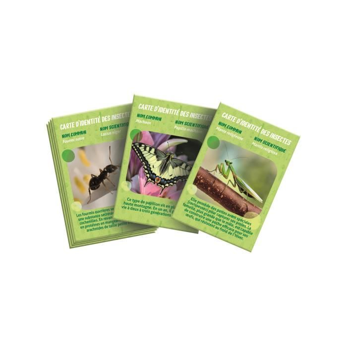 CLEMENTONI - La maison des insectes - Accessoires d'observation - Transportable - Des 7 ans