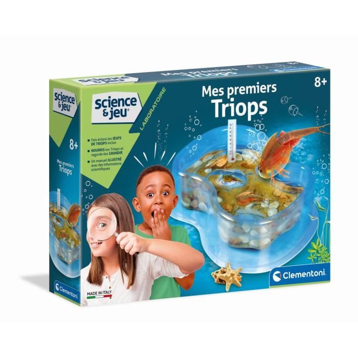 Mes premiers triops - Clementoni - Science & Jeu - Jeux Scientifiques