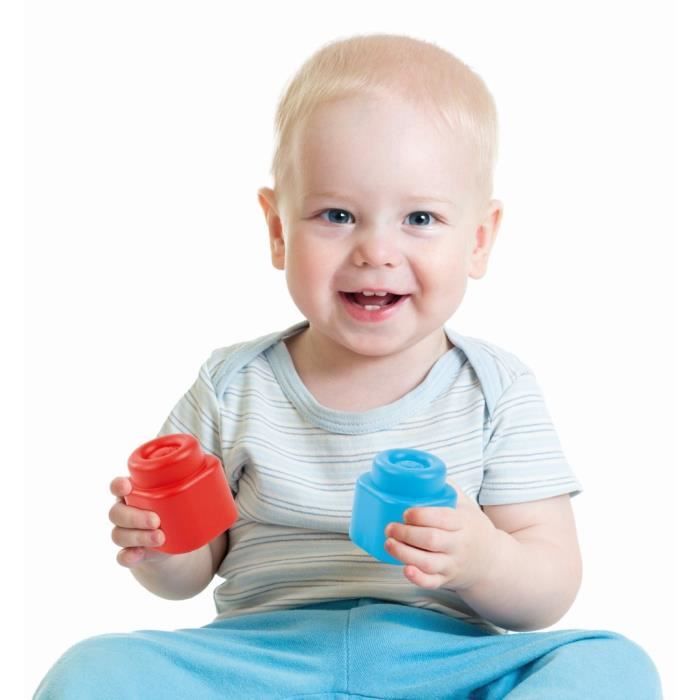 Clementoni - Clemmy Baby - Sac souple 20 pieces - Mixte - A partir de 9 mois
