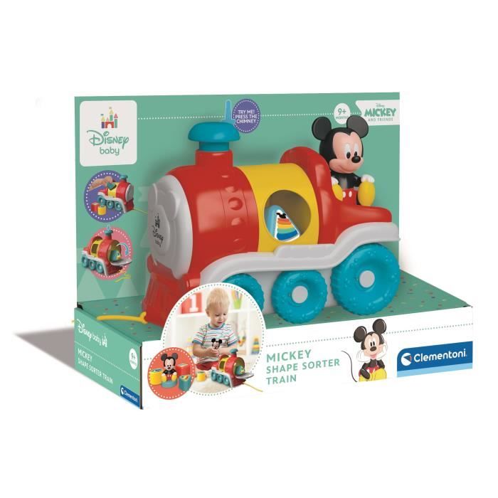 CLEMENTONI - Le train des formes de Mickey