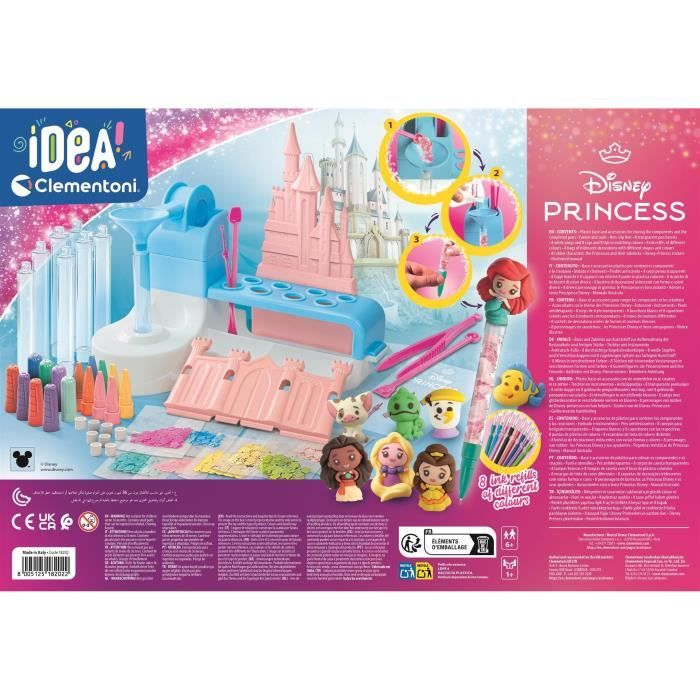 Clementoni- Atelier des stylos - Édition Disney Princesses