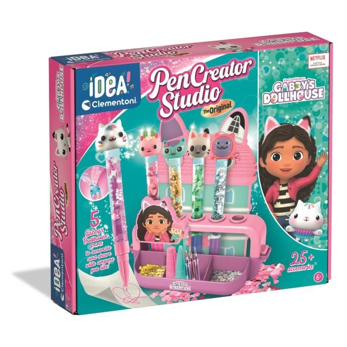 Clementoni - Atelier des stylos - Édition Gabby et la maison magique