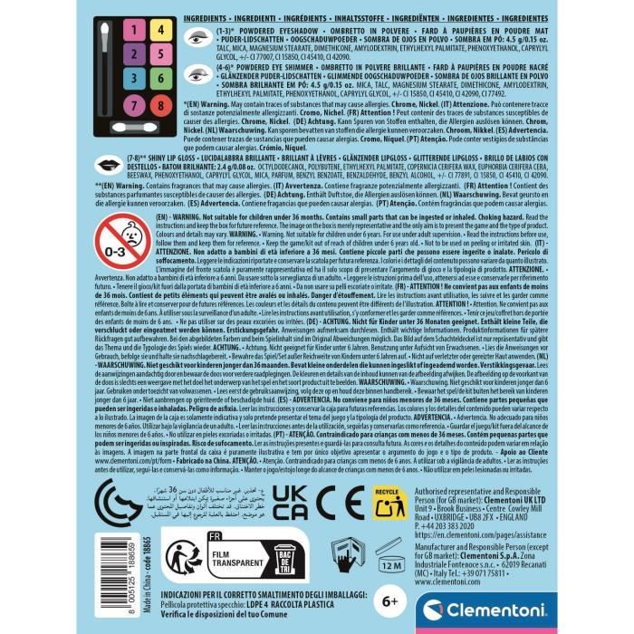 CLEMENTONI - Palette de maquillage - Été