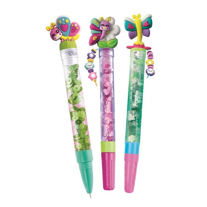 CLEMENTONI - Crée tes stylos - Wonderful Butterflies