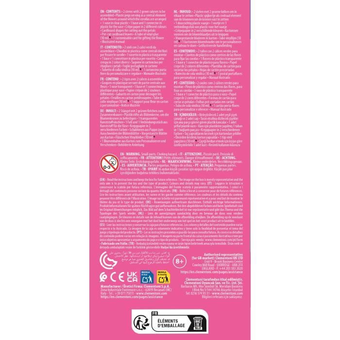 CLEMENTONI - Crée tes fleurs - Tulipe