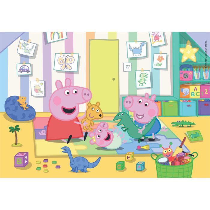 CLEMENTONI - 2x20 pieces - Peppa Pig