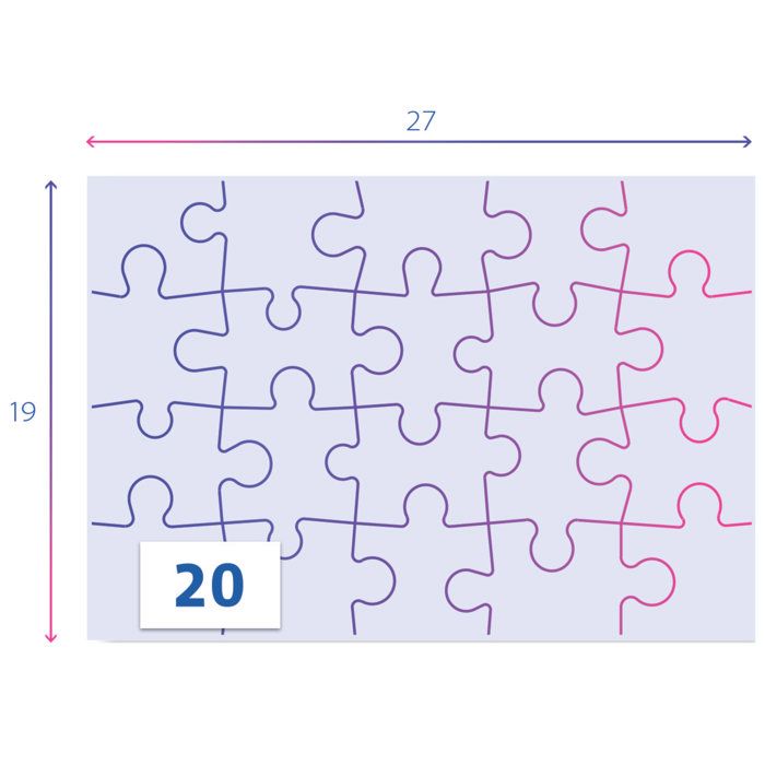 CLEMENTONI - 2x20 pieces - Disney Classic