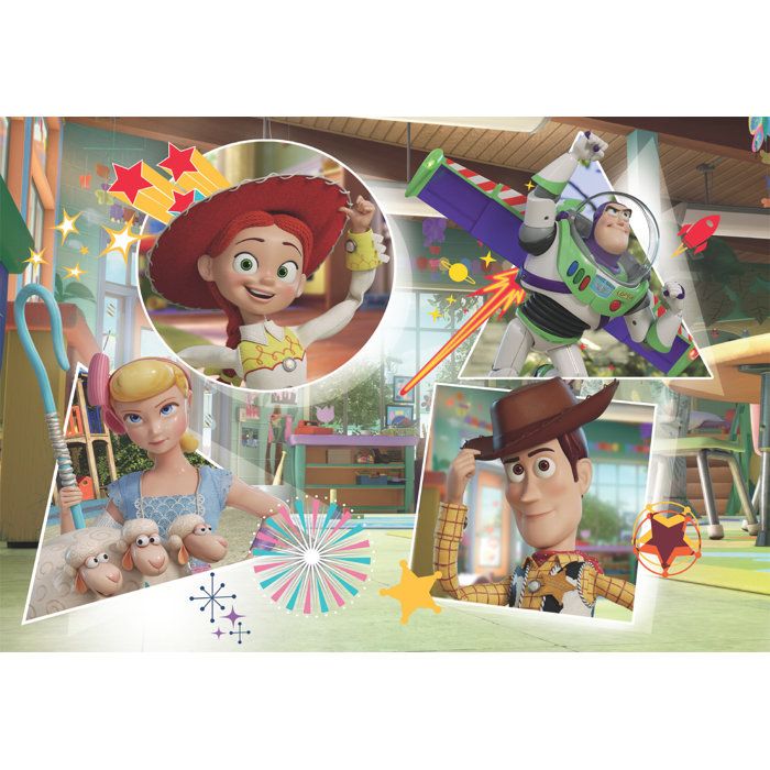 CLEMENTONI - 104 pieces - Toy Story