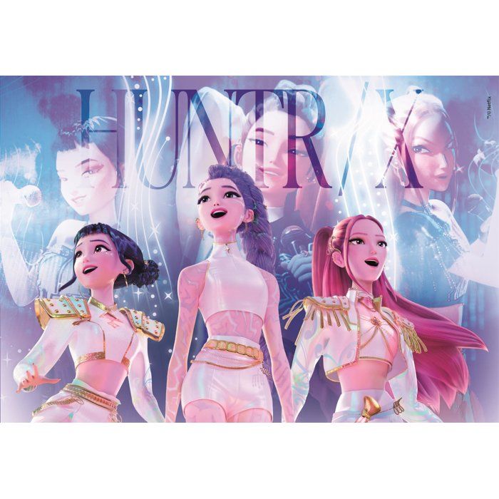 Clementoni - K-Pop Demon Hunters - Puzzles 104 Pieces - Puzzle enfant - Des 6 ans